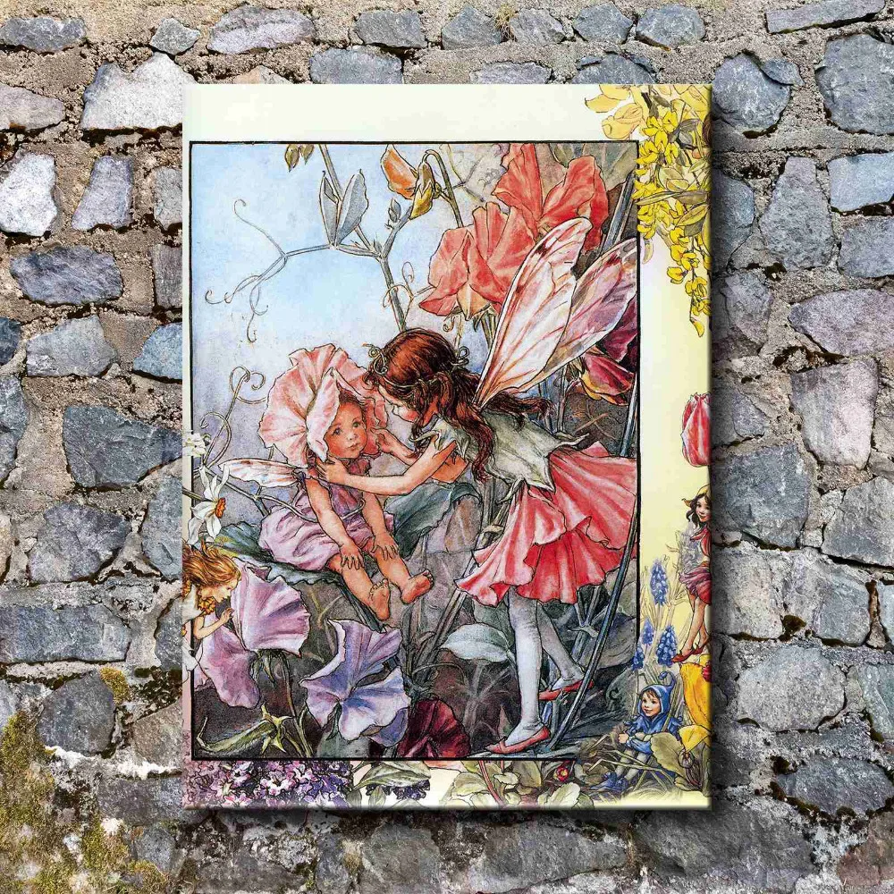SR--0436-cicely barker_the sweet pea fairies-16X22-001-001