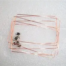 RFID 76*48 мм Сверхлегкий чип 13,56 МГц высокая частота ISO14443A протокол NFC тег специальный чип катушка NFC голая этикетка