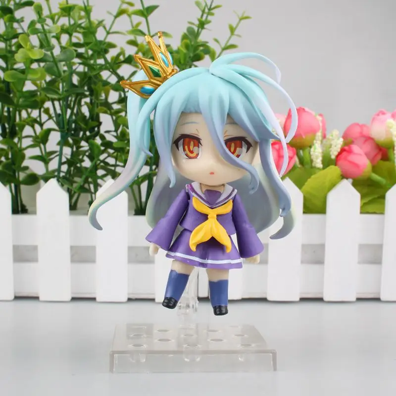 Аниме No Game No Life Nendoroid Sora 652& Shiro 653 ПВХ фигурка Коллекционная модель игрушки 10 см