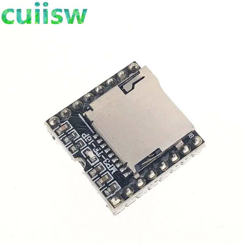 Cuiisw 1 шт. мини mp3-плеер модуль с упрощенным выходным динамиком для arduino UNO