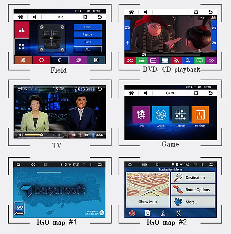 Sale LJDA 2 din 8 inch car dvd player for Toyota corolla 2006-2012 gps navigation Radio Stereo Head Unit Auto audio Bluetooth 1080P 11 Sale LJDA 2 din 8 inch car dvd player for Toyota corolla 2006-2012 gps navigation Radio Stereo Head Unit Auto audio Bluetooth 1080P 11