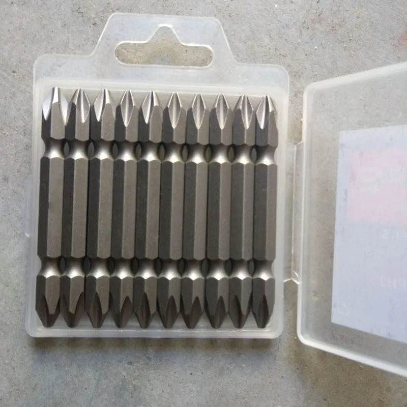 Magnetic Bit Set 60mm Electronic Screwdriver Bits Double Head for Drywall Screws