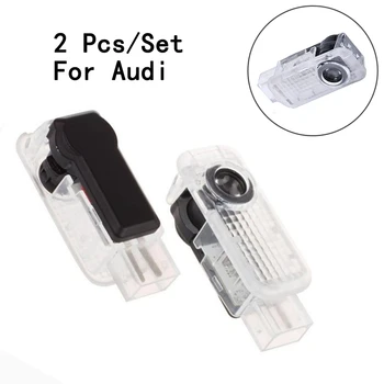 

Lamp Only 3W LED Car Light For BMW/Audi/VW/Benz Weclome Logo 2Pcs/Set Ghost Shadow Projetor Lens Step Door Courtesy Laser