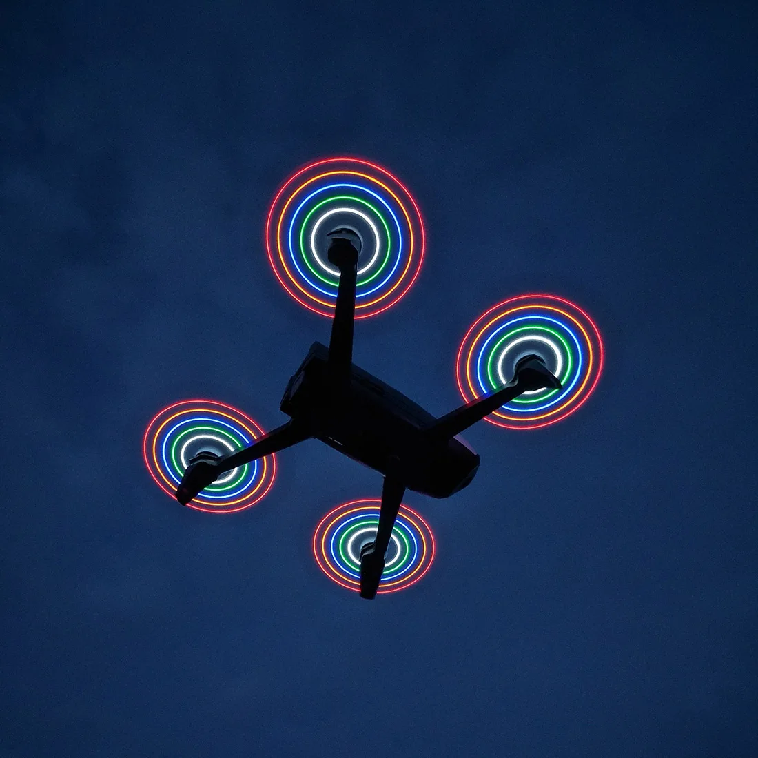 1 или 2 пары CW CCW LED Blade Propeller для Parrot Bebop Drone UAV Запчасти полетов аксессуары комплекты