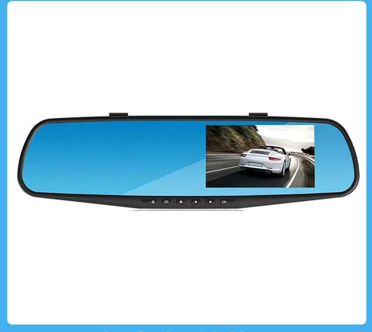 HD 4.3 inch screen car rearview mirror monitor With Backup Reverse