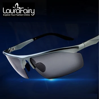 

Laura Fairy Promotions Fashion Sport Sunglasses 100% Polarized Men Brand Driver Driving Sunglasses Glasses gafas oculos de sol