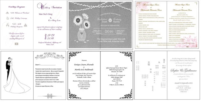 

Sample (1 pcs) creative Business invitations Birthday invitations wedding Invitations Cards Printable, For Extra Cost