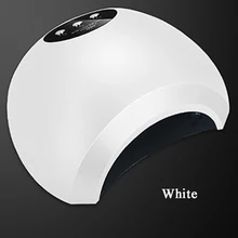 48 Вт Двойной УФ светодиодный светильник для ногтей Сушилка для ногтей Гель-лак отверждения света с отворотом 10 s/30 s/60 s таймер