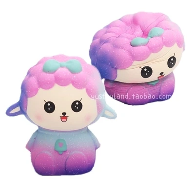 rainbow sheep squishy