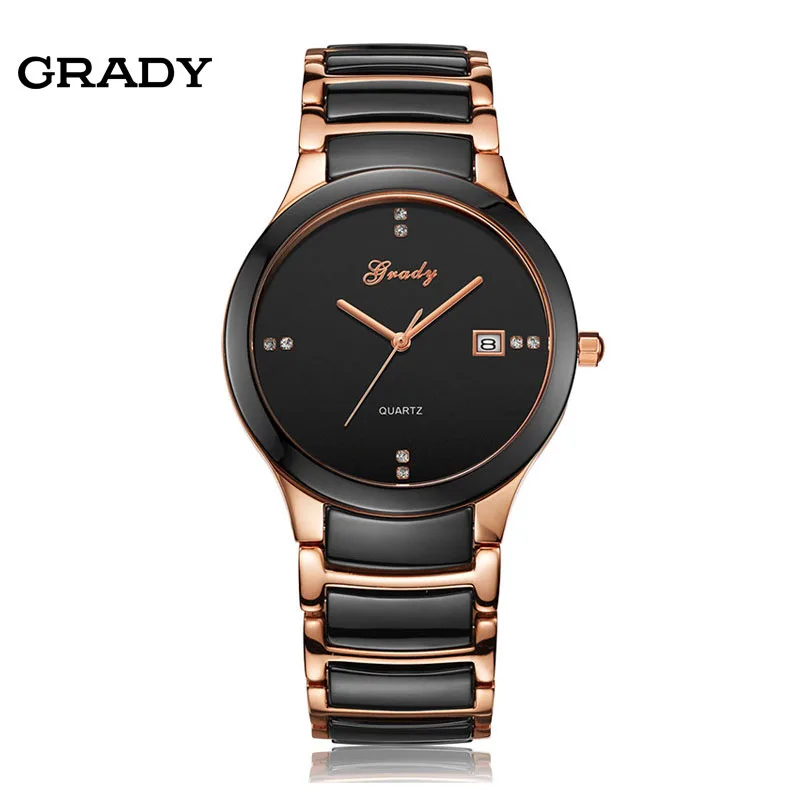 New Arrival Grady Ceramic Watches Men Luxury Brand Watch Men s Watch Waterproof Quartz Watch Wristwatches