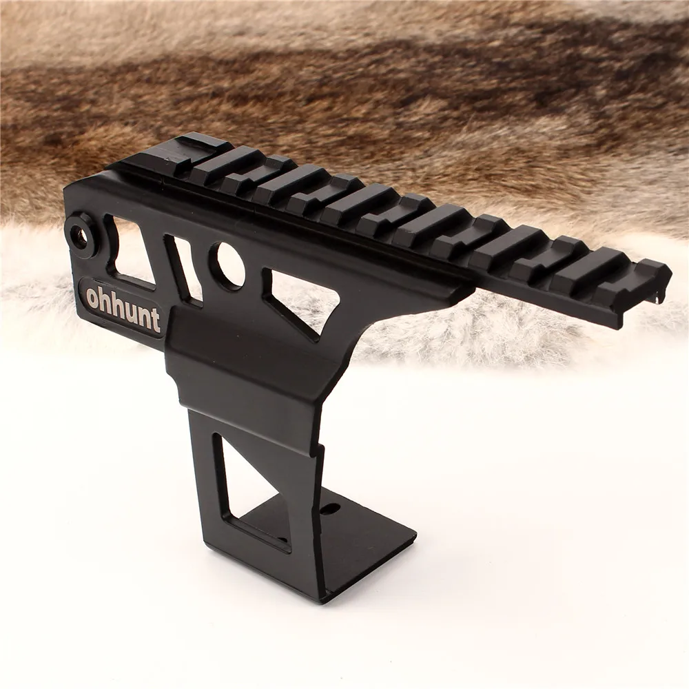 Ohhunt معدنية خفيفة يناسب على الادسنس بندقية AK47 AK47S AK74 التكتيكية الجانب نطاق 20 ملليمتر القياسية Picatinny ويفر السكك الحديدية جبل Ohhunt معدنية خفيفة يناسب على الادسنس بندقية AK47 AK47S AK74 التكتيكية الجانب نطاق 20 ملليمتر القياسية Picatinny ويفر السكك الحديدية جبل