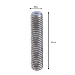 Deek-робот насадка горло M6x30mm M6x40mm Нержавеющая сталь для 1.75 мм накаливания Makerbot 3D-принтеры