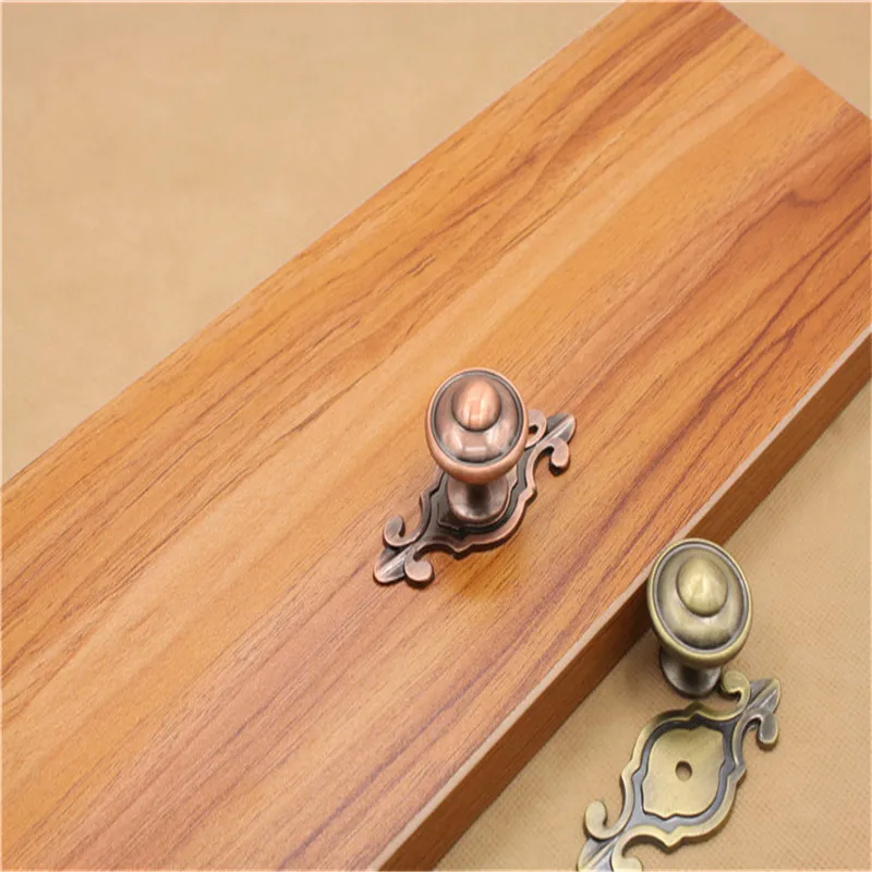 Megairon 1pc Bronze Cabinet Knobs Euro Style Furniture Solid