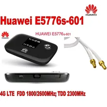 New Unlock Huawei E5776s-601 4G LTE FDD TDD Wireless Router 150M Wifi Modem+Indoor New 4G lte MIMO antenna 49dBi unlock 150mbps huawei e5577 4g lte mobile wifi router support lte fdd and tdd network band 3 740 fdd 1800 260 plus 2pcs antenna