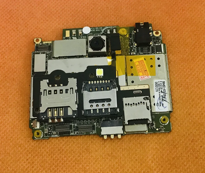 Б/у оригинальная материнская плата 1G ram + 8G rom для Star Q6000 MTK6589 четырехъядерный