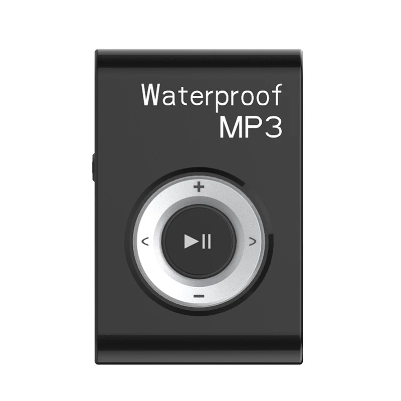 Мини Водонепроницаемый плавательный MP3 плеер Спорт Бег Верховая езда MP3 Sereo Walkman Музыка MP3 плеер с FM радио Hi-Fi зажим