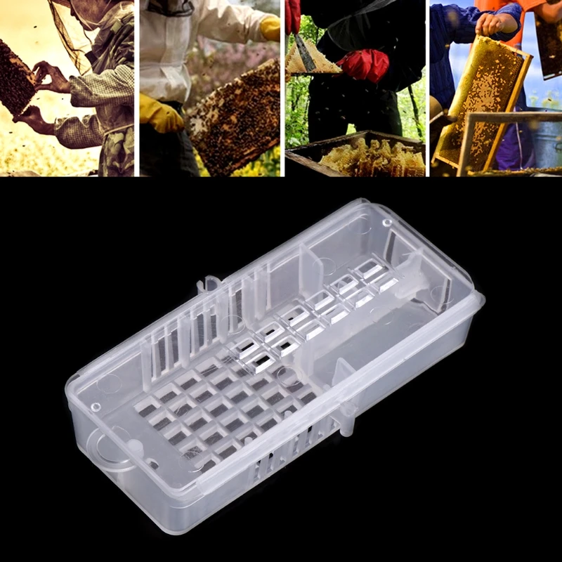 

Bee Box Honey Beekeeping Plastic Hive Cage Catching Tool Moving Equipment Match Bee Hives Parts