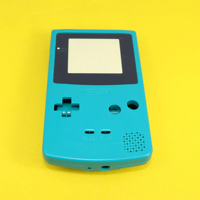 Full Housing Repairt Parts Cover for Nintendo GBC Case Pack for Gameboy Color Shell with Screw buttons,4 color