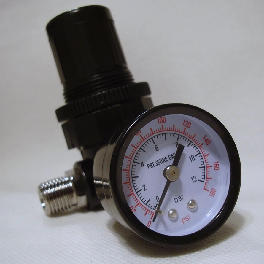 Spray Gun Regulator Air Pressure Regulator Auto Paint Air Regulator Spray Gun Adjustable