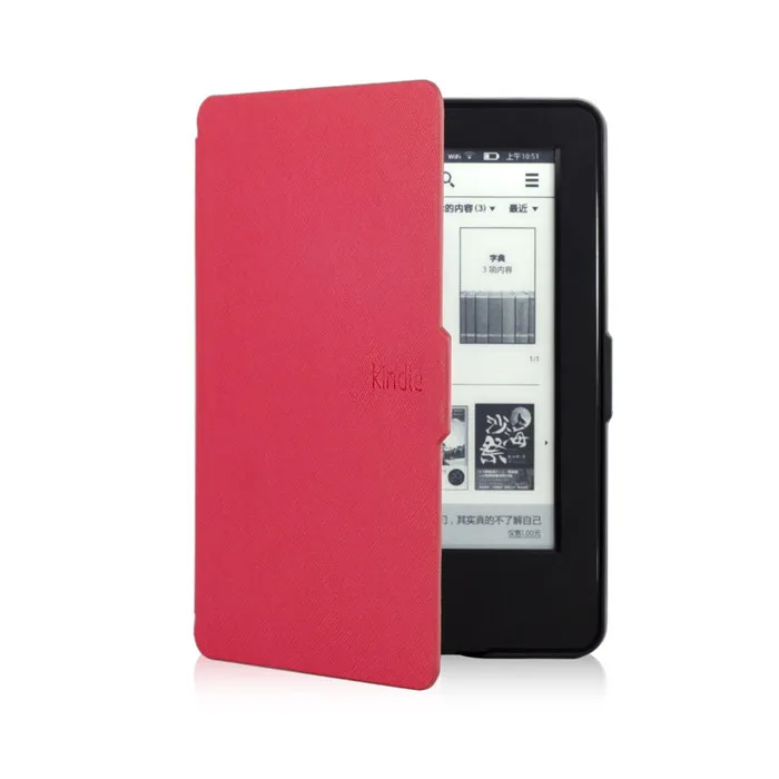 Best Price Original 11 Leather Cover Smart Case for Amazon Kindle 7th Generation New 2014 Ebook