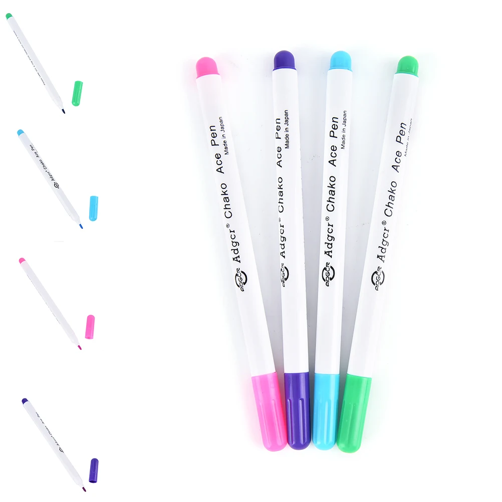3 pcs Water Erasable Fabric Marker Pen Cross Stitch Sewing Stitch