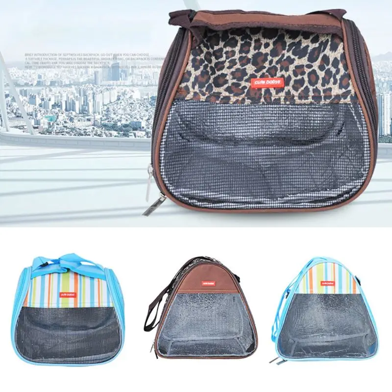 

Pet Hamster Carrier Bag Breathable Outdoor Travel Bag for Guinea Pig Squirrel Chinchilla