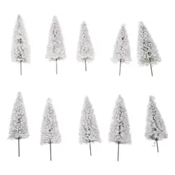 10 шт белый модель поверхности кедровые деревья каблук 10 см