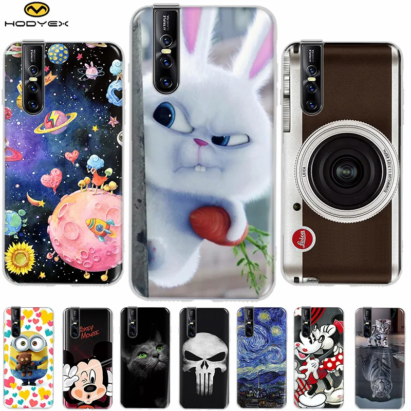 

VIVO V15 Pro Case Silicone TPU Protective Cover Cartoon Phone Case For VIVO V15 Pro V15Pro V 15 Pro VIVOV15 Case Soft Star girl