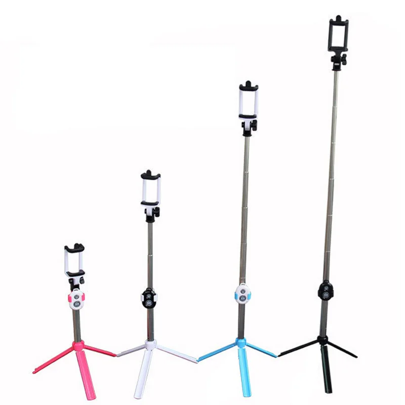 

Mini Selfie Stick Mini Tripod Contractible With Bluetooth Remote Control For iOS & Android WIF66