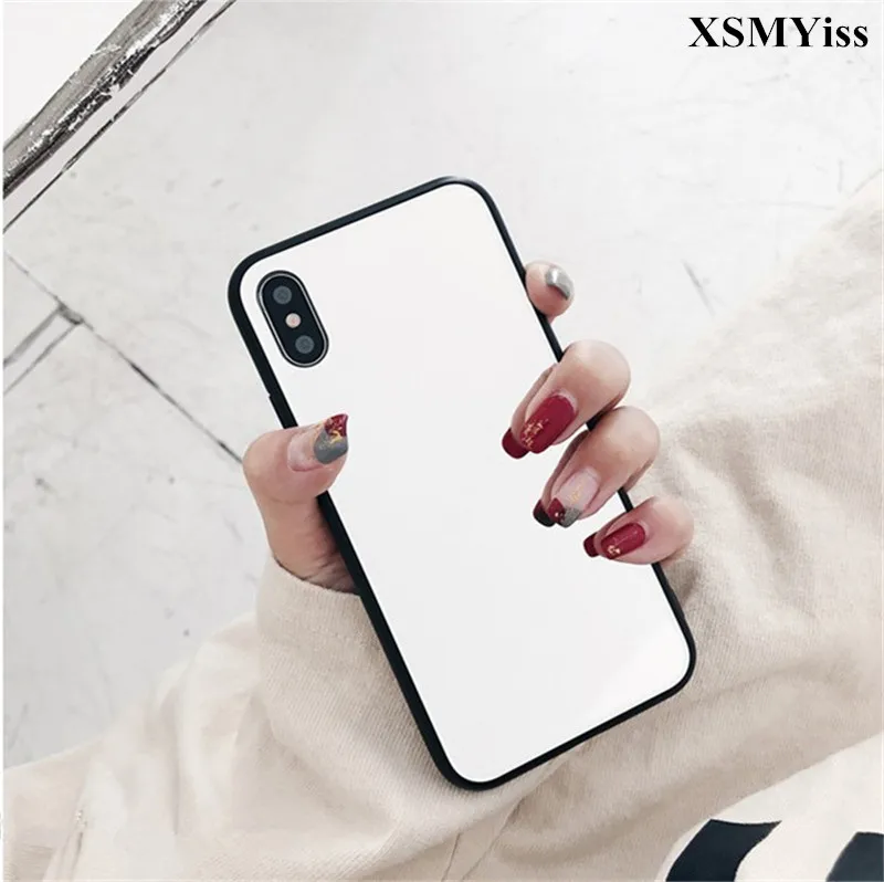 Чехол для телефона XSMYiss роскошный зеркальный чехол из ТПУ мягкий силиконовый iPhone