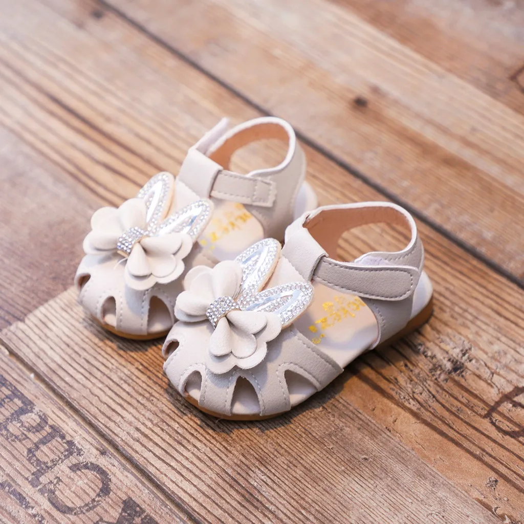 Милые детские туфли принцессы для девочек элегантное плаьте принцессы Обувь, сандалии удобные босоножки для летняя одежда для девочек# G9