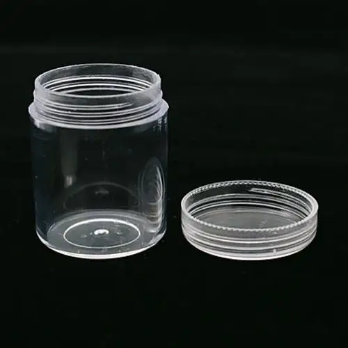Пластиковые контейнеры для бусин, прозрачные, 39x50 мм