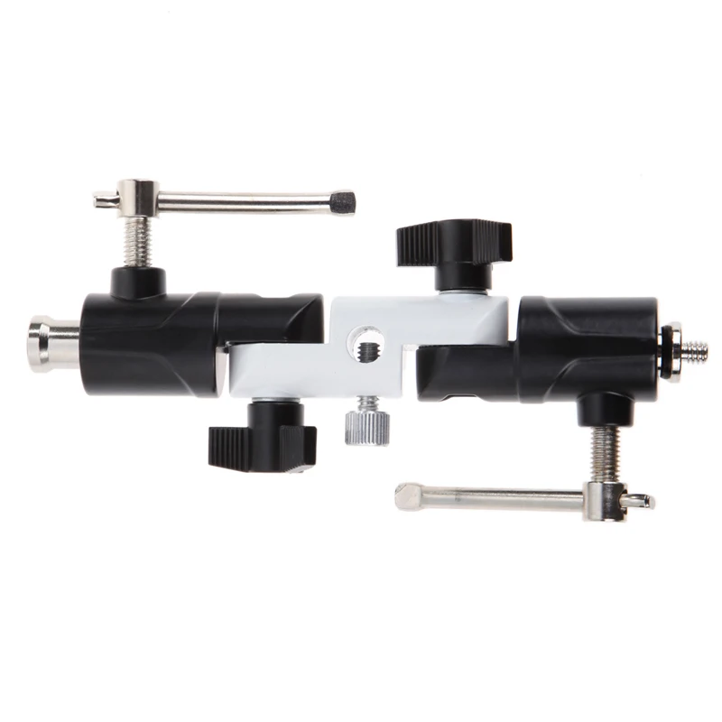 New Flash Shoe Swivel Umbrella Holder Light Stand 1/4"-3/8" Adapters Bracket U for canon/nikon/yongnuo flash light | Электроника