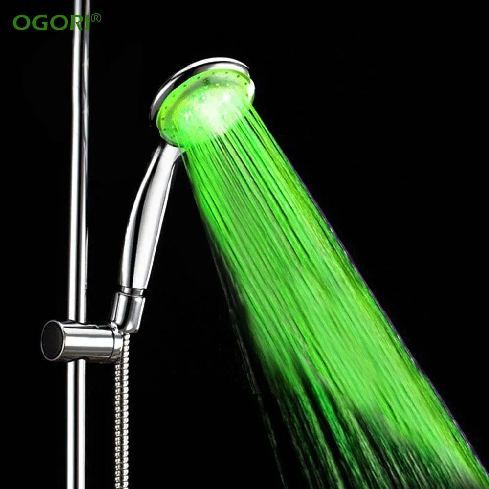 LED Shower Head Bathroom Waterfall Shower Bath Sprinkler