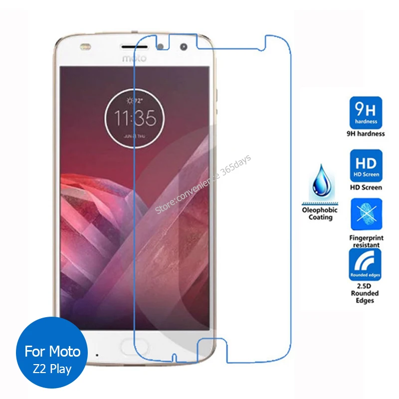 2 шт. для Motorola Moto Z4 Play Z3 Z2 Force Z закаленное стекло защиты экрана 9h Защитная пленка 4 3