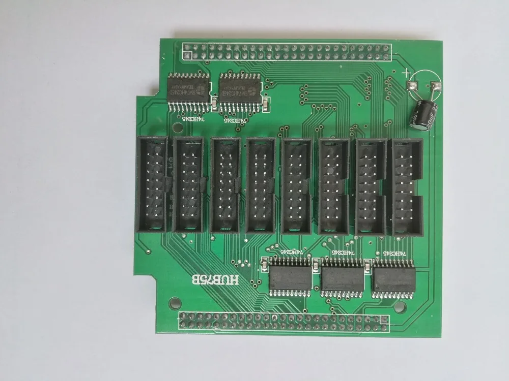 Hub75B светодиодная плата адаптера led pinboard для linsn принимающая карта rv801 rv801a rv801d rv901