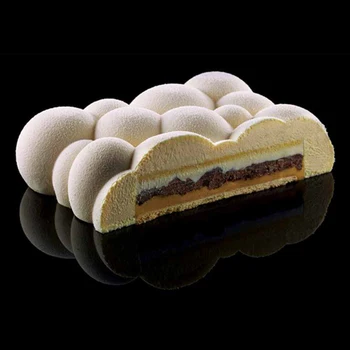 

Feiqiong Newest DIY Baking Silicone Mold Cloud Shape Mousse Cake Mold Cookie Cutters Cake Decorating Tools Kitchen Accessories