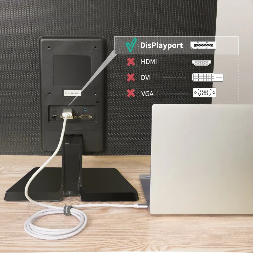 USB C to DisplayPort, 3