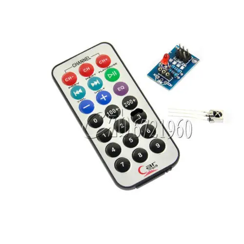 

HX1838 VS1838 Infrared Wireless Remote Control Sensor module Kit