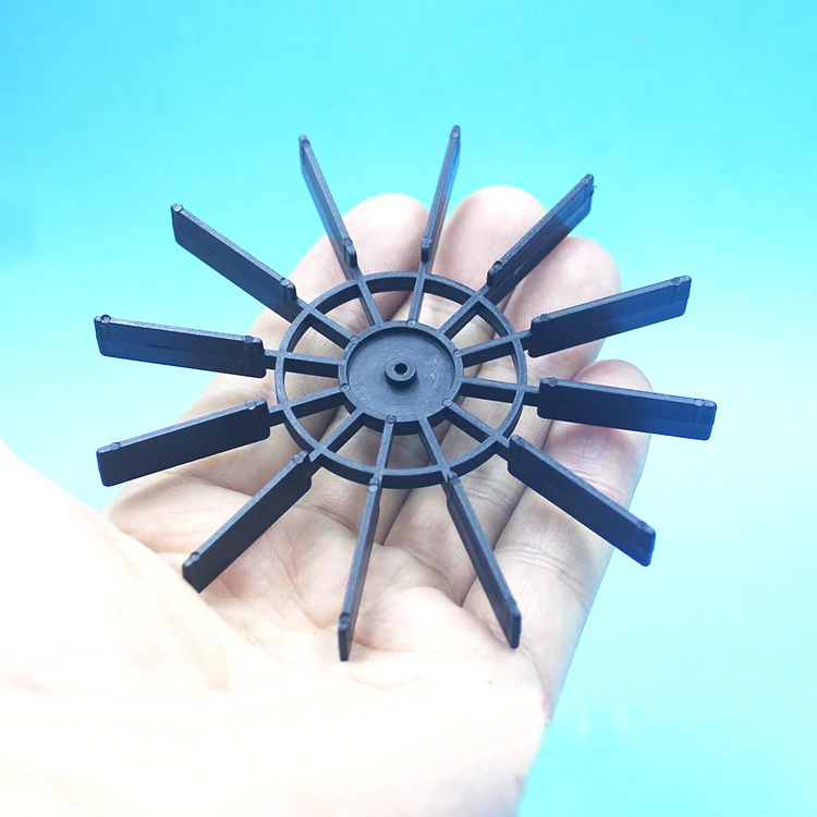 10PCS Black Plastic 70/100mm Propellers 2mm Aperture RC Electric Boat