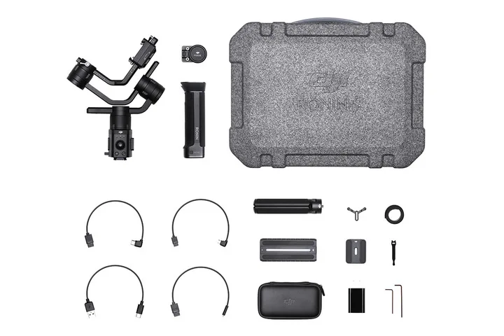 Оригинальный DJI Ронин S 3 оси стабилизации DSLR Стабилизатор Для Cannon Nikon Panasonic sony