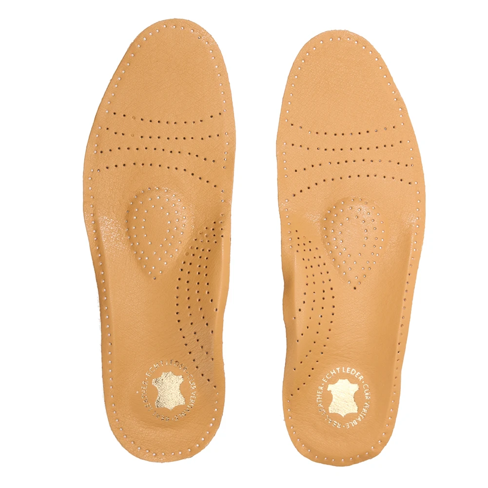 

Comfortable Leather Latex Orthopedic Insoles Cushion Antibacterial Active Carbon Orthotic Arch Support Flat Foot Shoe Insole Pad