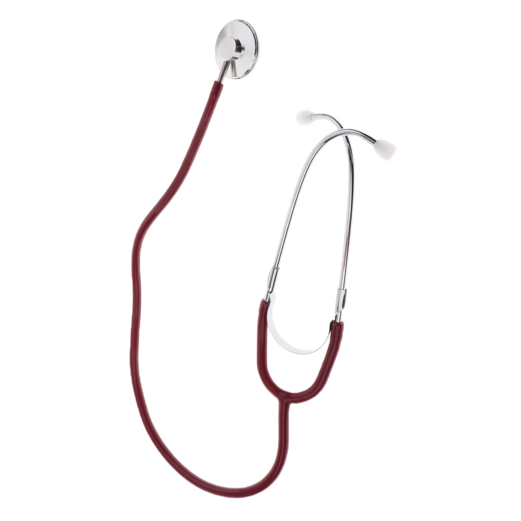 Novelty Echometer Stethoscope Fancy Dress Costume Cosplay Props for Nurse Doctor Pretend Game Toy Party Supply for Adults & Kids