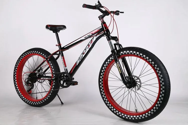 Discount Original X-Front Brand Snowmobile 7,21,24,27 Speed 26" 4 Fat Tire MTB Mountain Bike gear reduction Beach bicycle bicicleta 17 Discount Original X-Front Brand Snowmobile 7,21,24,27 Speed 26" 4 Fat Tire MTB Mountain Bike gear reduction Beach bicycle bicicleta 17