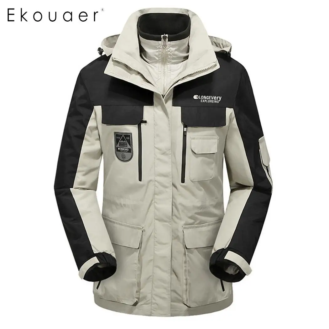 

Men women Winter jacket outdoor hiking coat men thermal Windbreaker male camping skiing sport parkas jacket waterproof windproof