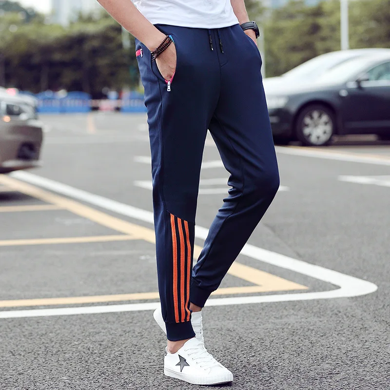 Men's Cool Micro Elastic Casual Trousers Model 1