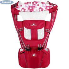 Многофункциональный детский слинг-переноска, горизонтальная хлопковая переноска для новорожденных, Детский рюкзак Kangroo