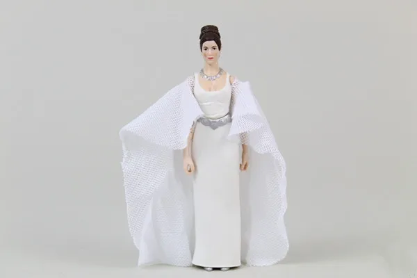 

3.75'' inch Star Wars action figure Princess Leah Honored Apparel collection model toys