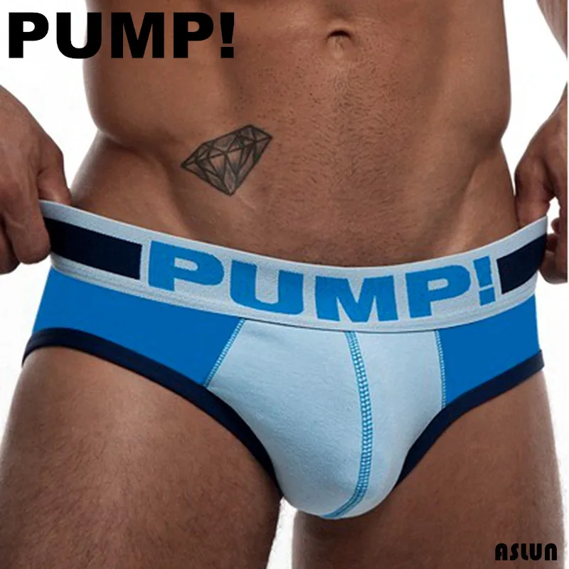 

Orlvs Men brief Underwear mens briefs Slip ropa interior hombre sexy underwear low waist shorts cotton solid color underwear H69