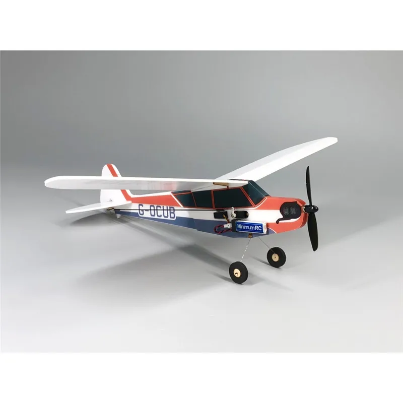 Minimumrc Bankyard Flyer Wingspan Avião Kit - Pnp J3-cub 360mm 10 High Quality Brinquedos e hobbies